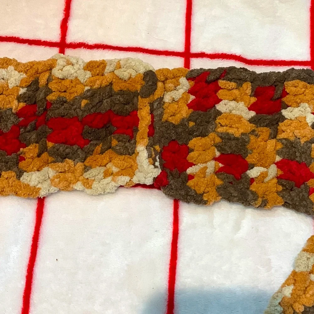 Handmade Fall Scarf - Picture 4 of 5